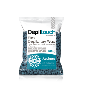 Воск горячий в гранулах “Depiltouch” Азуленовый 100г